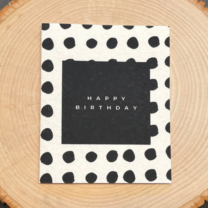 Happy Birthday Polkadot, Card