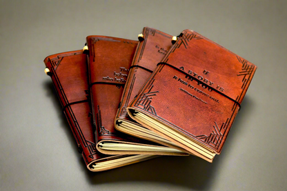 Travel-size leather journal – compact, lightweight, and perfect for on-the-go writing, sketching, and capturing moments wherever you roam