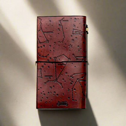 Travel-size leather journal – compact, lightweight, and perfect for on-the-go writing, sketching, and capturing moments wherever you roam