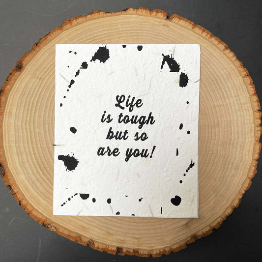 Life Is Tough, Plantable Card