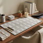 Artisan Canvas Desk Mat - Premium Patterned Desk Pad Protector for Office Setup