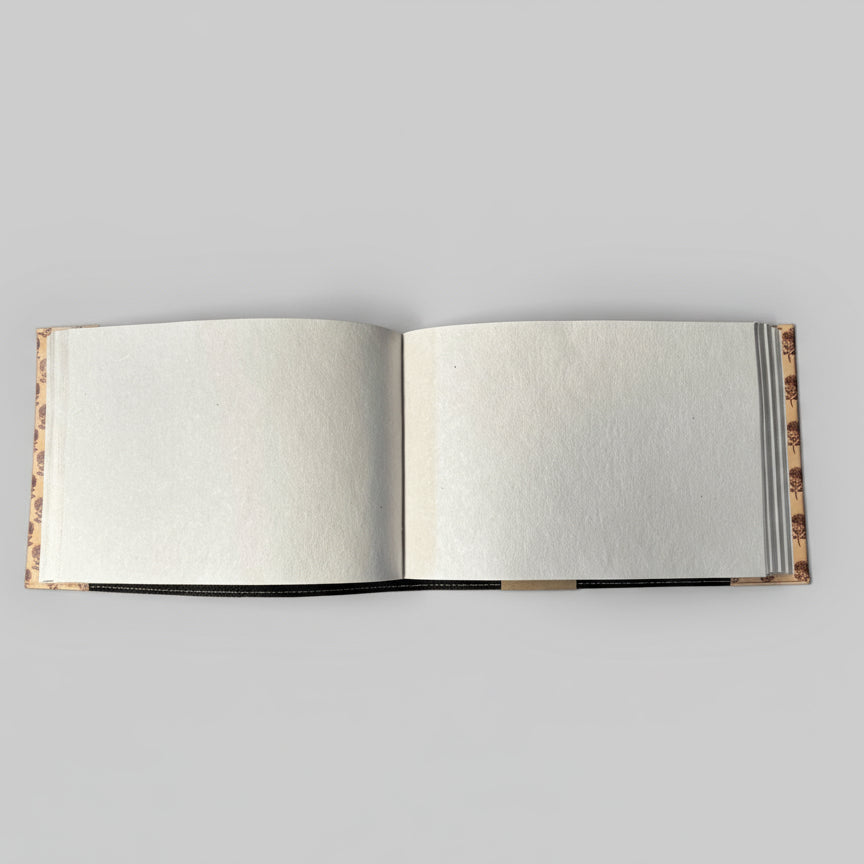Jaipur Pattern Leather Sketchbook
