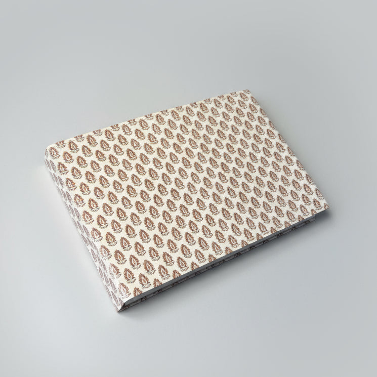 Jaipur Pattern Leather Sketchbook