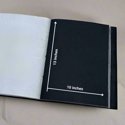 Celestial tarot-themed journal – mystical, handcrafted notebook for spiritual journaling, divination notes, and moon magic