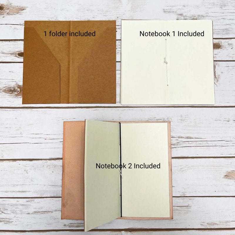 Custom Traveler's Leather Journals - TRAVELER'S JOURNALS