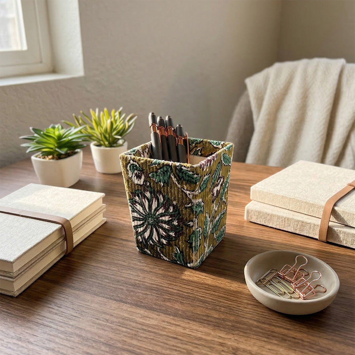 Sage Haven: Office-in-a-Box Decor Set