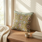 Artisan Accent Pillow Cover - Decorative Cotton Cushion  Cover (20x20) for Office Chair