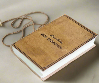 Soothi leather journal with motivational quote embossing – meaningful gift for women, mother, sister, writers and graduates