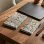 Signature Artisan Notebook Set - Twin Hardcover Journals & Writing Stationery Set
