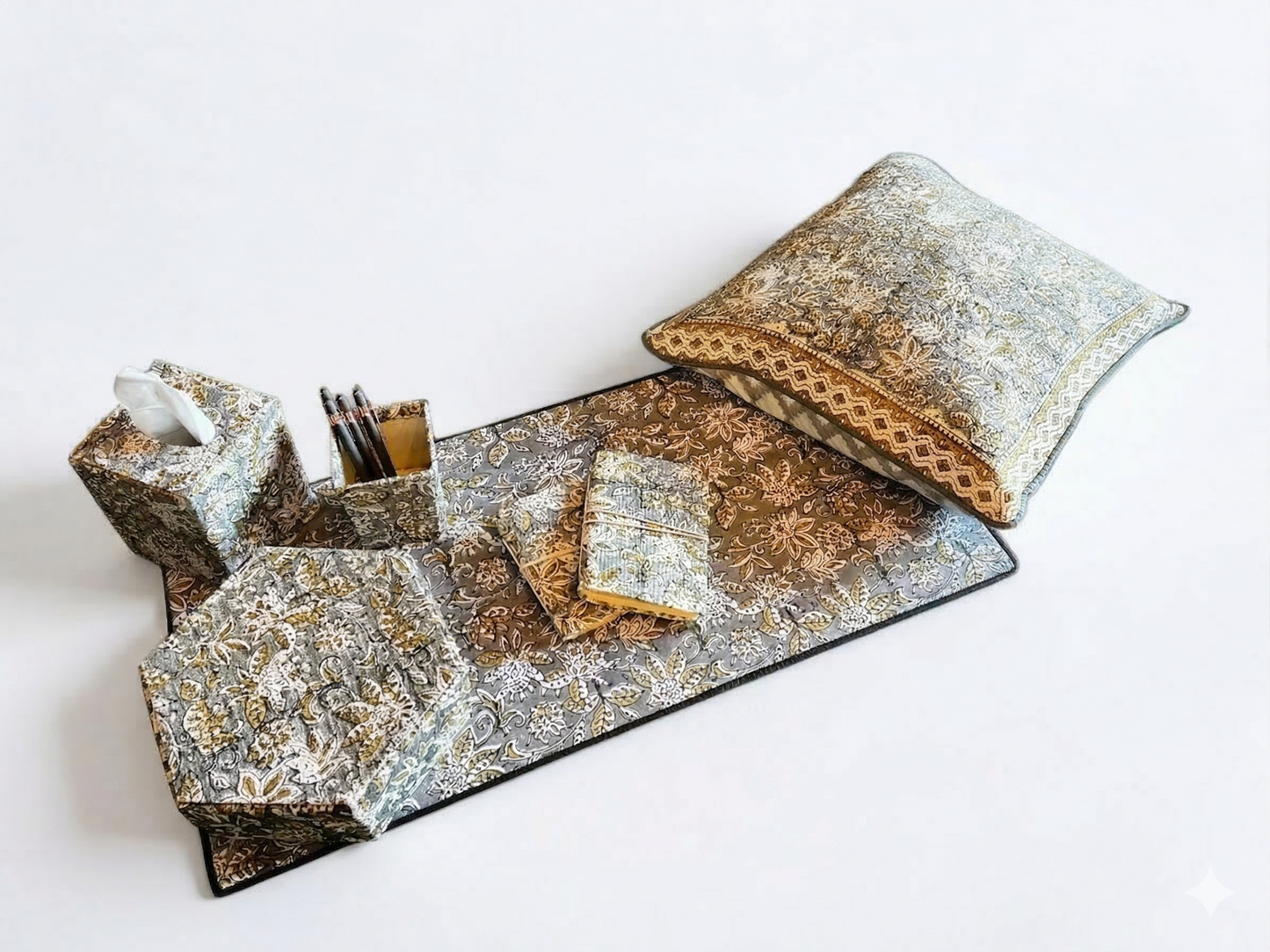 Silver Willow: Office-in-a-Box Decor Set