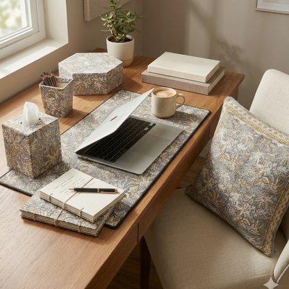 Silver Willow: Office-in-a-Box Decor Set