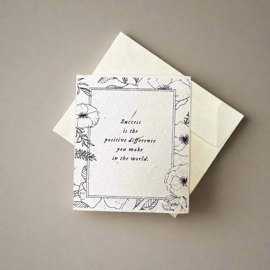 Success - Plantable Card