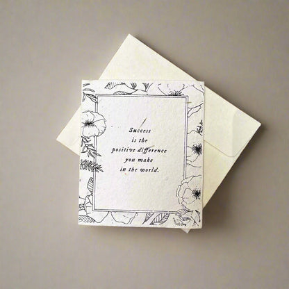 Success - Plantable Card