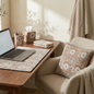 Terracotta Petal: Office-in-a-Box Decor Set