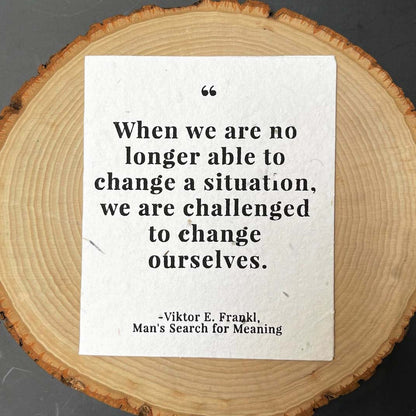 Viktor E. Frankl, Man's Search for Meaning