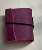 Miniature leather journal – pocket-sized notepad for thoughts, ideas, and on-the-go writing