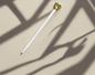 Minimalist cute pen with heart shape – sleek, durable, and refillable for zero-waste writing