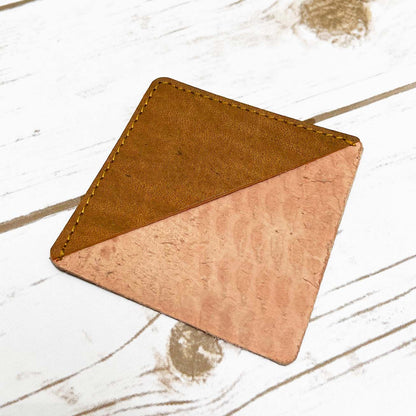 Rustic leather bookmark with quote design – perfect companion for journals, novels, and gifting