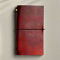 Pocket-sized travel journal – handmade and portable, ideal for jotting down thoughts, memories, and ideas on the road
