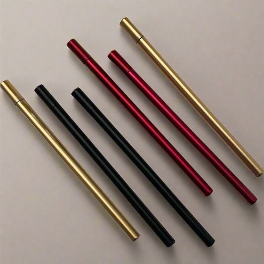 Sophisticated rollerball pen – perfect balance of form and function in a sleek metallic palette