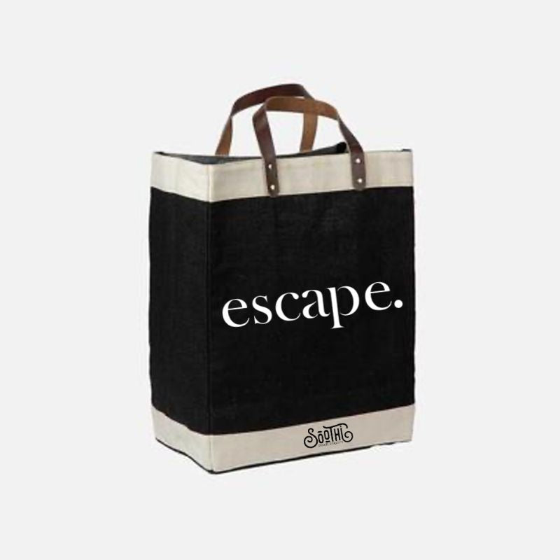 Natural Market Bag - Escape