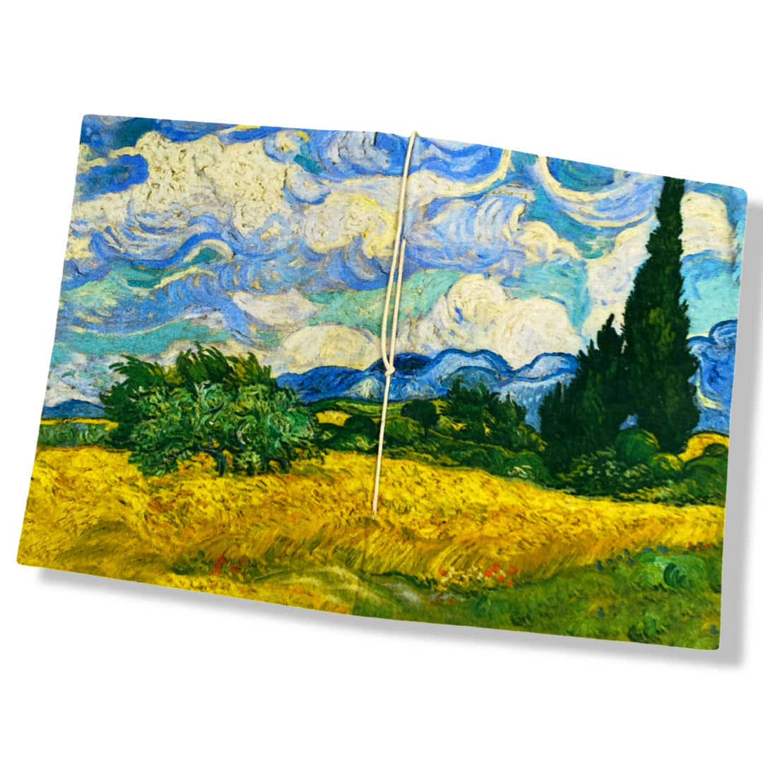 Van Gogh Journal – Wheat Field With Cypresses