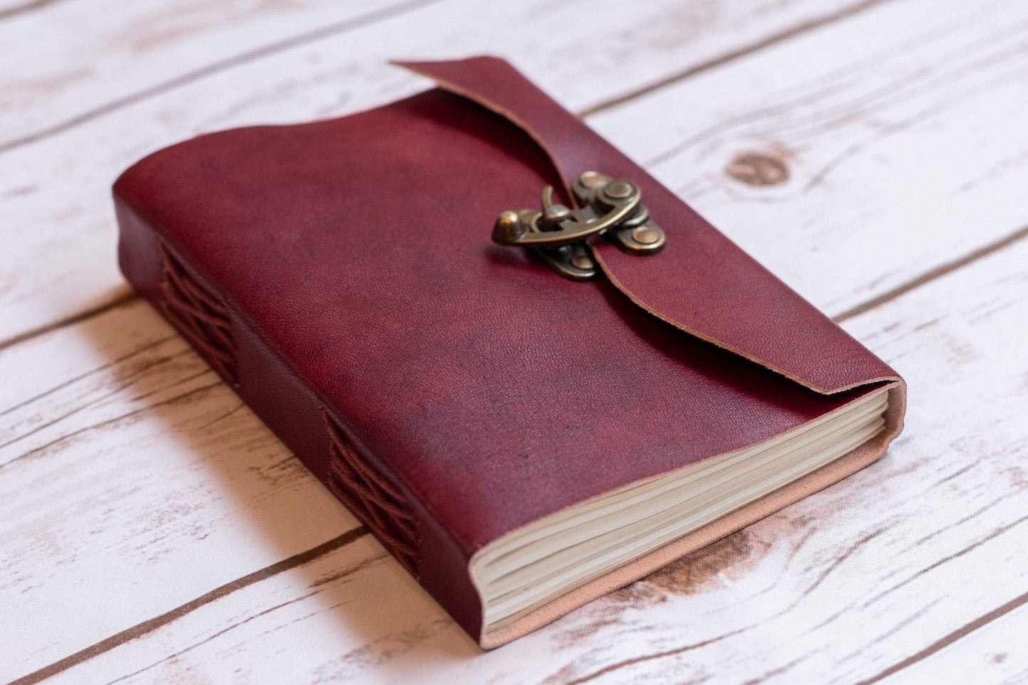Latch Handmade Leather Journal - Leather Journals By Soothi