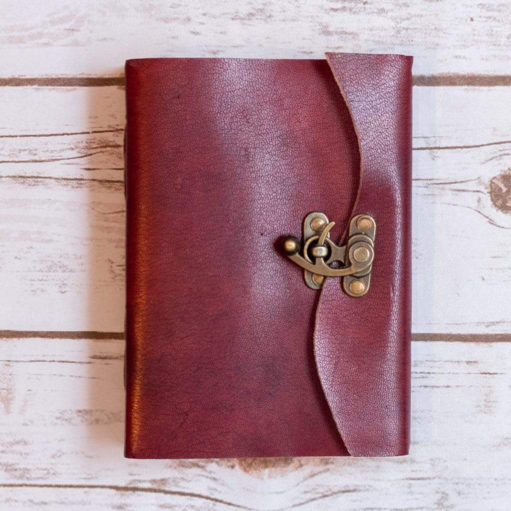 Latch Handmade Leather Journal - Leather Journals By Soothi