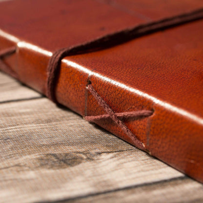 Virgo Zodiac Handmade Leather Journal - Leather Journals By Soothi