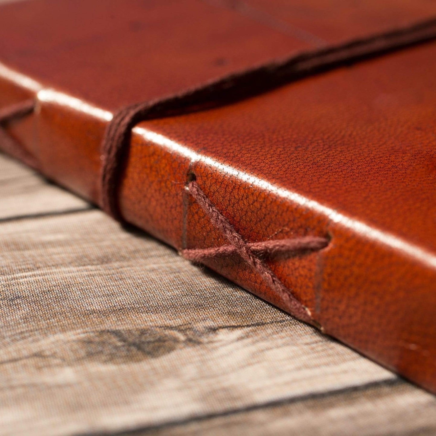 "The Future Belongs" Handmade Leather Journal - Leather Journals By Soothi